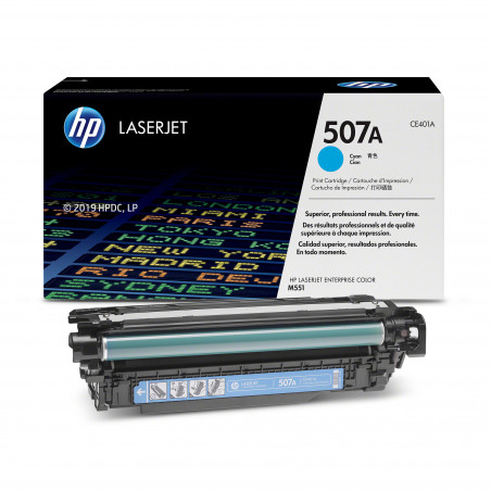 TONER ORIGINAL HP 507A - CE401A / CYAN - HP - photo 9