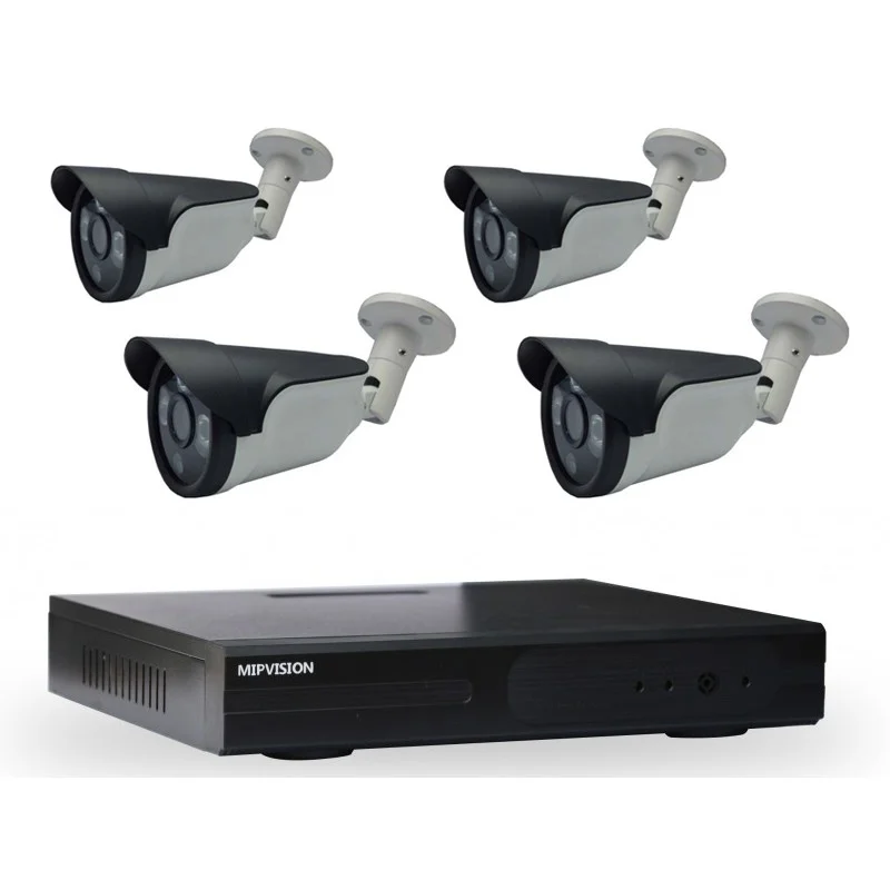 Kit DVR AHD 4 canaux + 4 Caméras Externes 5MP MipVision - photo 2