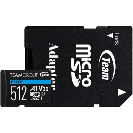 Carte mémoire TeamGroup Elite Micro SDXC UHS-I A1 V30 / 512 Go - photo 9
