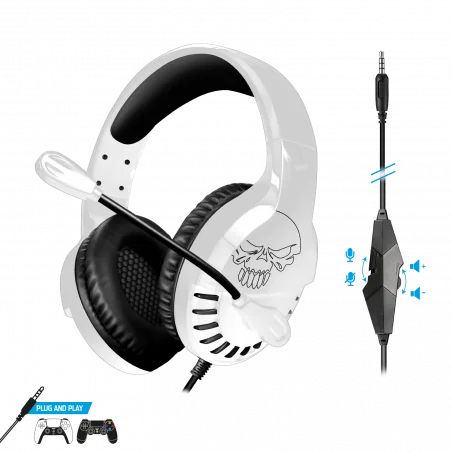 Casque Gaming Spirit of Gamer PRO-H3 /  PS4 / PS5 / Blanc - Spirit of Gamer - photo 8