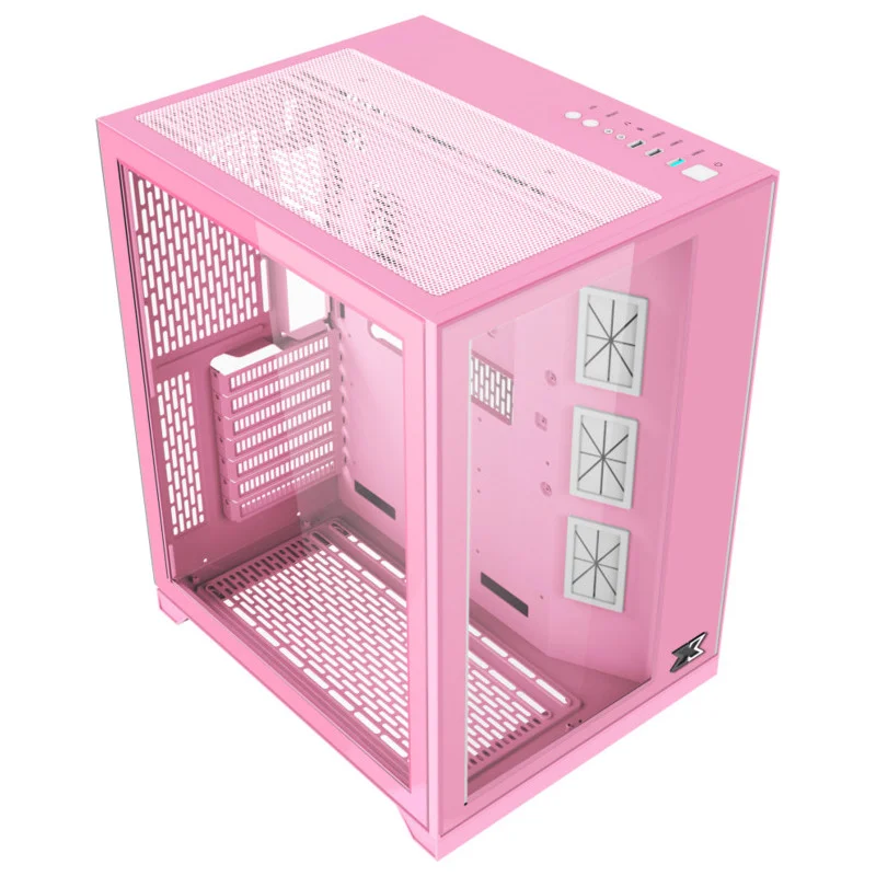 Boîtier Gamer Xigmatek Aquarius S Queen Moyen Tour Rose RGB - photo 3