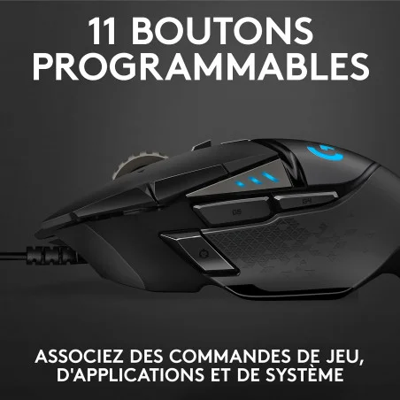 Souris filaire Gaming Logitech G502 Hero - Logitech - photo 13