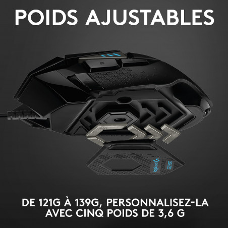Souris filaire Gaming Logitech G502 Hero - Logitech - photo 15