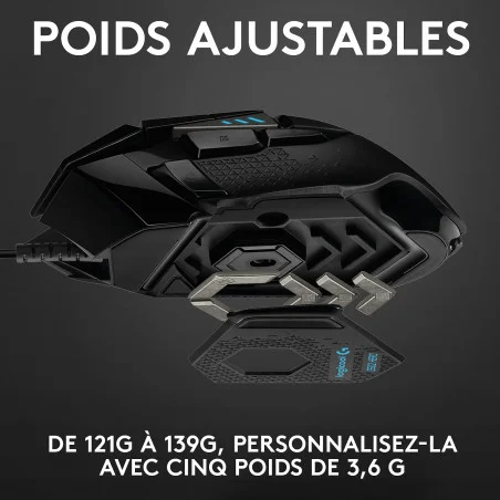 Souris filaire Gaming Logitech G502 Hero - Logitech - photo 15