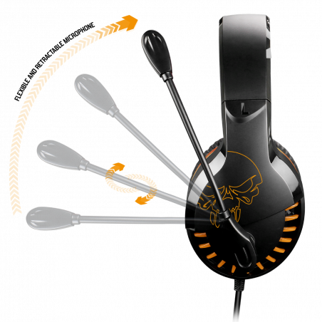 Casque Gaming Spirit of Gamer PRO-H3 / Orange et Noir - Spirit of Gamer - photo 10
