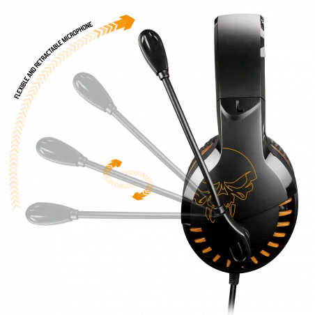 Casque Gaming Spirit of Gamer PRO-H3 / Orange et Noir - Spirit of Gamer - photo 10