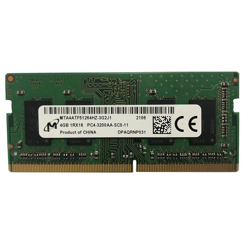 Barette Mémoire Micron SODIMM 4 Go / DDR4 3200MHz - photo 3