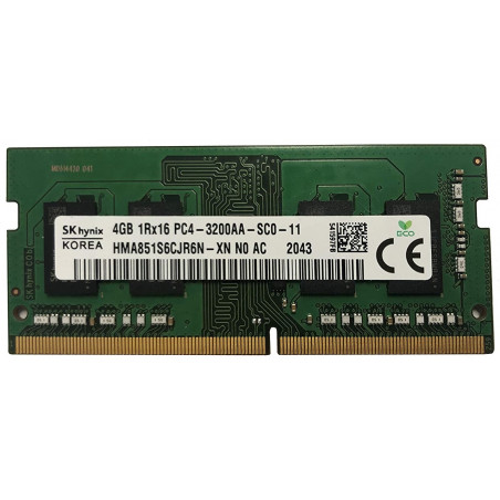 Barette Mémoire SK Hynix SODIMM 4 Go / DDR4 3200MHz - photo 6