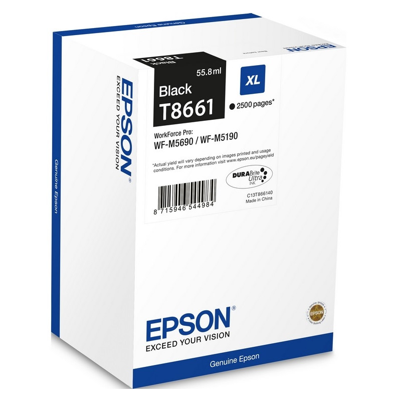Cartouche d'encre Originale Epson T8661 C13T866140 / Noir - Epson - photo 2