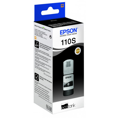 Bouteille d'encre Originale Epson EcoTank 110S / Noir / 40ml - Epson - photo 4