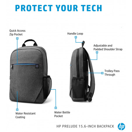 Sac à Dos HP Prelude 15.6" / Gris - HP - photo 13