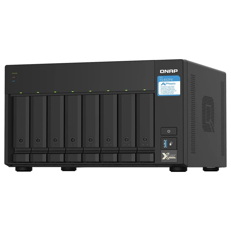 Serveur NAS professionnel 8 Baies QNAP TS-832PX-4G / Sans Disque - photo 4