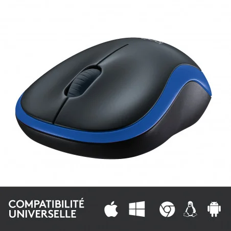 Souris Logitech Sans Fil M185 / Bleu - Logitech - photo 7