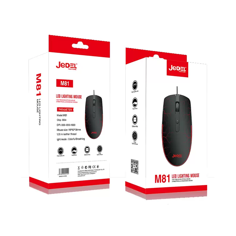 Souris optique JeDEL M81/ 1600DPI - photo 2