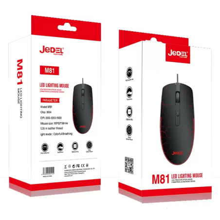 Souris optique JeDEL M81/ 1600DPI - photo 5