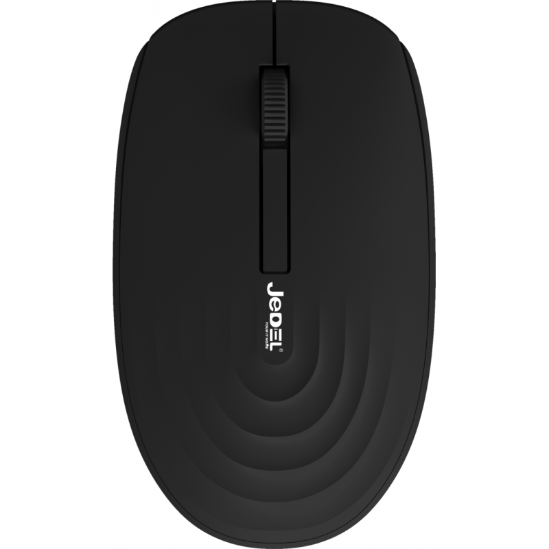 Souris sans fil JeDEL W620 / Noir / Silencieuse - photo 1