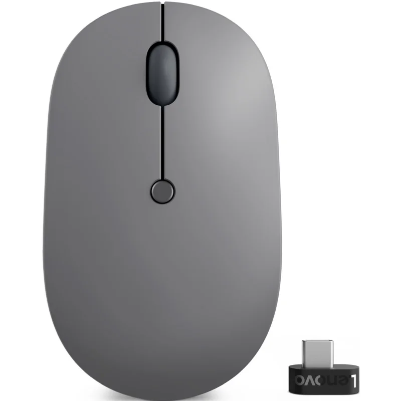 Souris Sans fil Lenovo Go USB-C Bluetooth 2400 DPI / Gris Graphite - Lenovo - photo 3