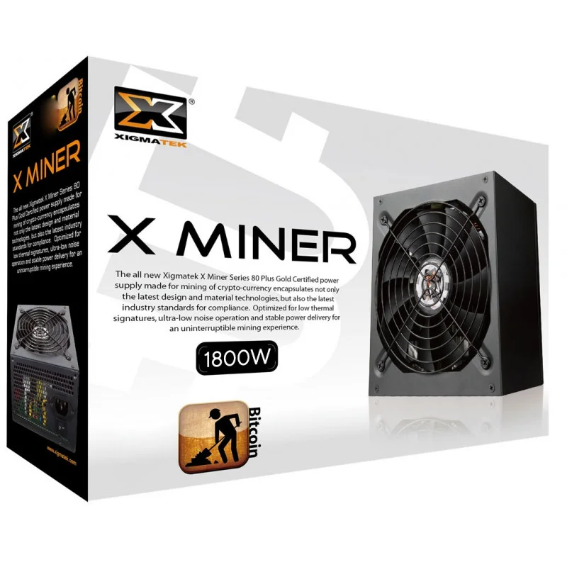 Bloc d'alimentation Xigmatek X-Miner EN9757 92 PLUS / 1800W - photo 1