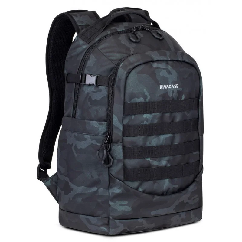 Sac à dos RivaCase navy camo 7631 / 15.6" / 28L