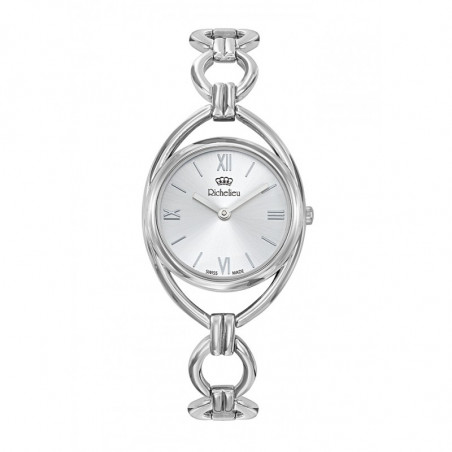 Montre Pour Femme RICHELIEU LUXURY L ACIER FD BLANC MRI202804911 - photo 3