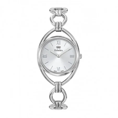 Montre Pour Femme RICHELIEU LUXURY L ACIER FD BLANC MRI202804911 - photo 3