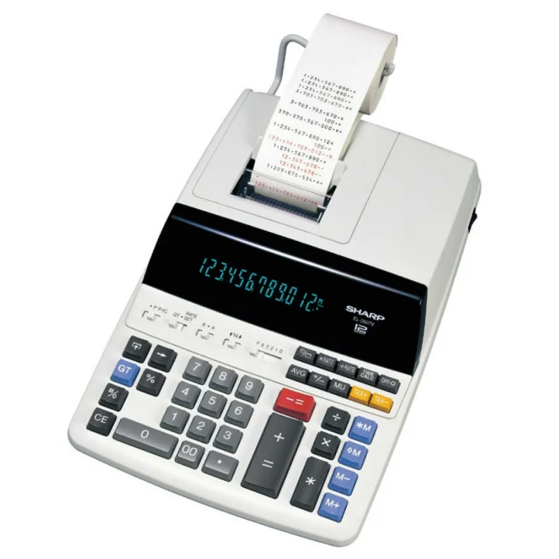 Calculatrice avec Imprimante Sharp EL-2607V