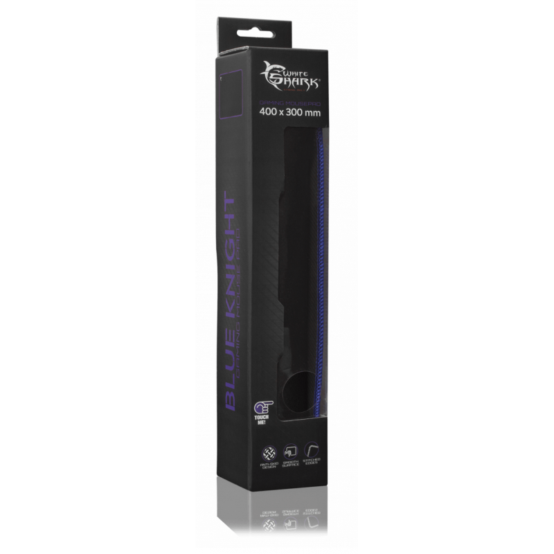 Tapis Souris White Shark Black Knight 400 x 300 MM - photo 3