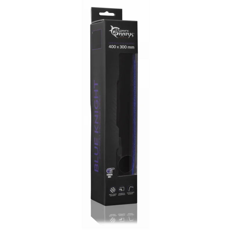 Tapis Souris White Shark Black Knight 400 x 300 MM - photo 3