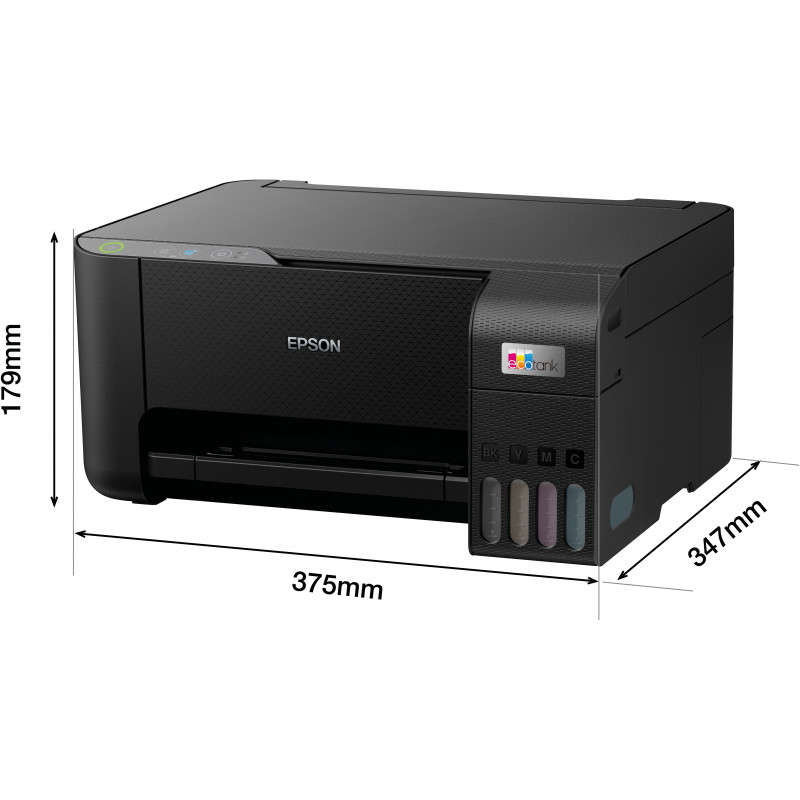Imprimante Multifonction à réservoir intégré 3en1 couleur Epson ECOTANK L3210 / USB — vue 4