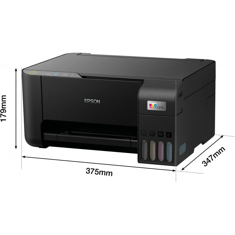 Imprimante Multifonction à réservoir intégré 3en1 couleur Epson ECOTANK L3210 / USB — vue 4