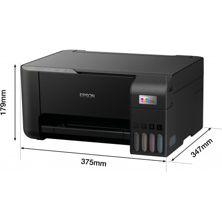Imprimante Multifonction à réservoir intégré 3en1 couleur Epson ECOTANK L3210 / USB — vue 10