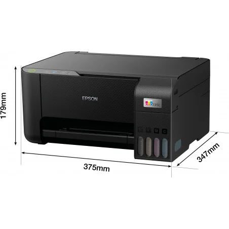 Imprimante Multifonction à réservoir intégré 3en1 couleur Epson ECOTANK L3210 / USB — vue 10
