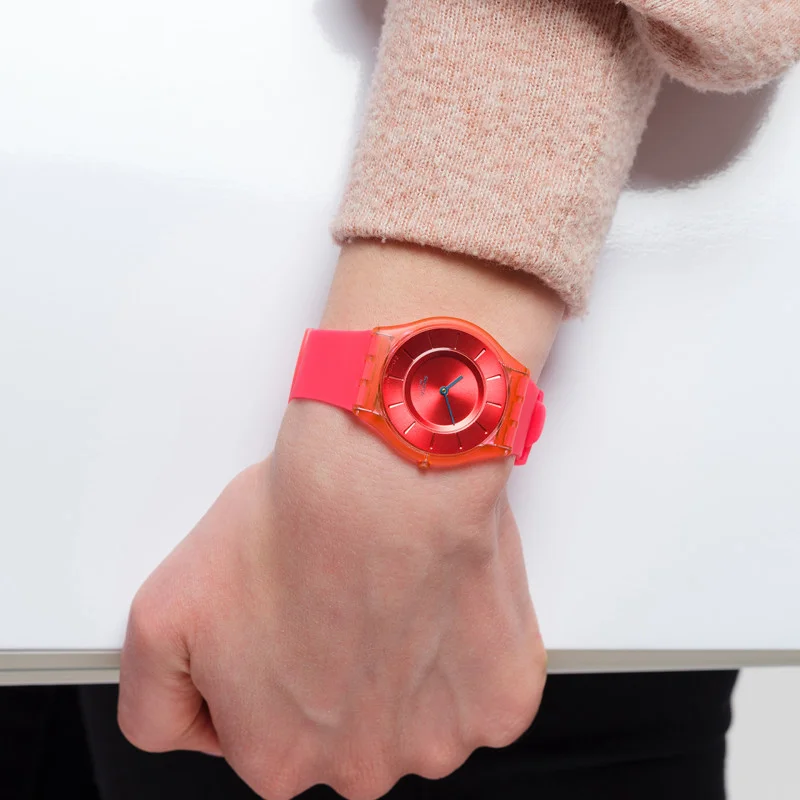 Montre Pour Femme Swatch SWEET CORAL SS08R100 - photo 2