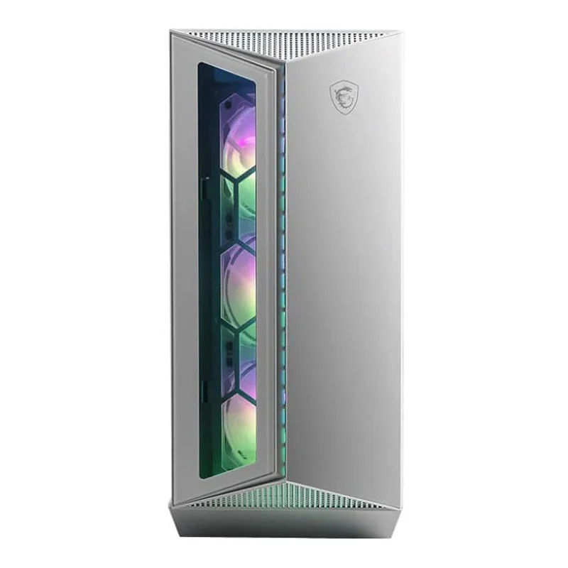 Boîtier Gamer Moyen Tour MSI MPG GUNGNIR 110R / ATX / RGB / WHITE - MSI - photo 2