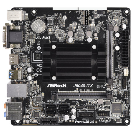 Carte mère ASRock J5040-ITX / Mini-ITX / DDR4 / Avec processeur Intel Pentium Silver J5040 - Intel - photo 10