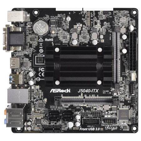 Carte mère ASRock J5040-ITX / Mini-ITX / DDR4 / Avec processeur Intel Pentium Silver J5040 - Intel - photo 10