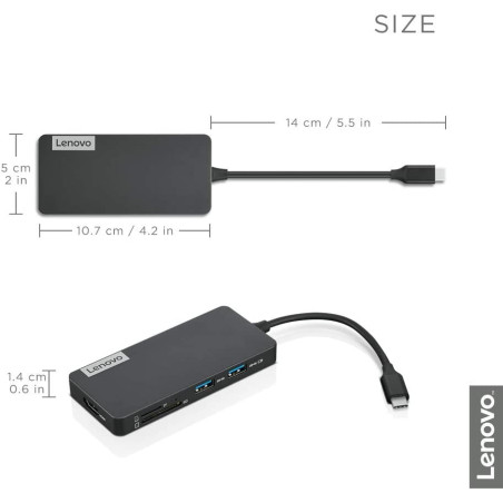 Hub USB-C Lenovo GX90T77924 / 7x Ports - Lenovo - photo 14