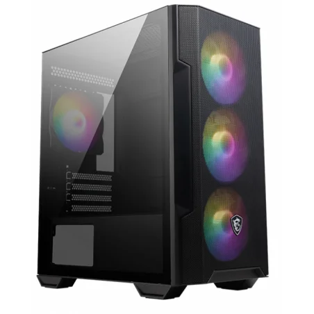 Boîtier Gaming Moyen Tour MSI MAG FORGE M100R / Micro ATX / Noir - MSI - photo 10