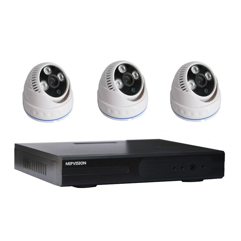 Kit DVR AHD + 3 Caméra MIPVISION Internes 2MP - photo 1