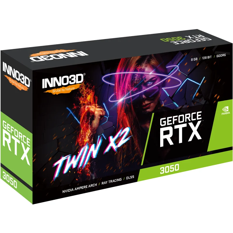 Carte Graphique INNO3D GeForce RTX 3050 Twin X2 / 8 Go GDDR6 - photo 3