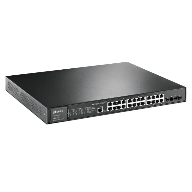 Switch TP-Link JetStream administrable 28 ports Gigabit L2 avec 24 ports PoE+ - TP-Link - photo 1