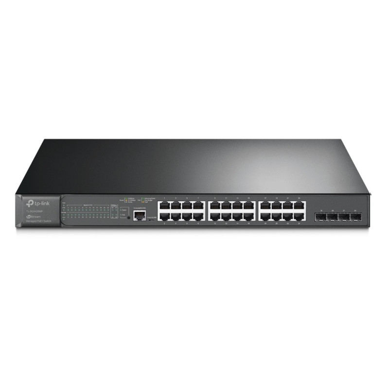 Switch TP-Link JetStream administrable 28 ports Gigabit L2 avec 24 ports PoE+ - TP-Link - photo 2