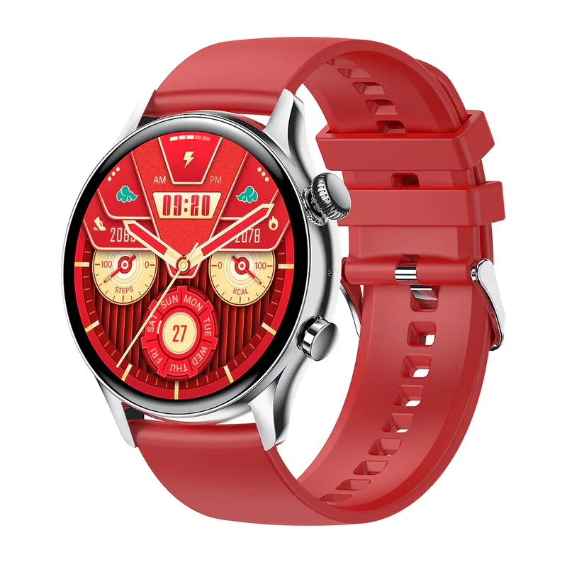 Montre connecté COLMI i30 / Rouge Avec Écouteurs Sans Fil Bluetooth OTU AI-18 Blanc - photo 2