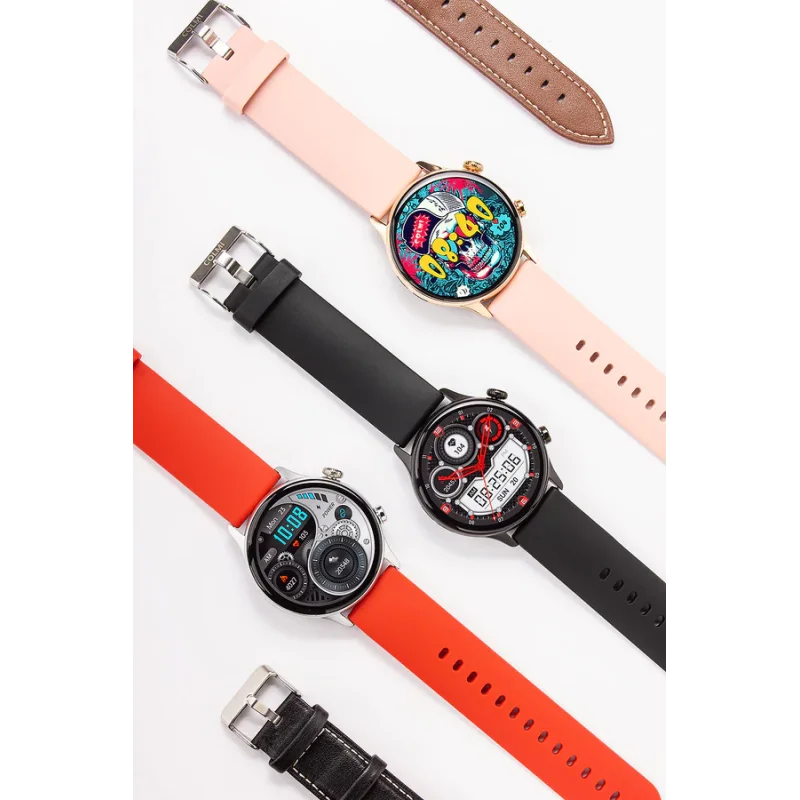 Montre connecté COLMI i30 / Rouge Avec Écouteurs Sans Fil Bluetooth OTU AI-18 Blanc - photo 4