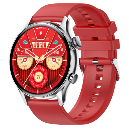 Montre connecté COLMI i30 / Rouge Avec Écouteurs Sans Fil Bluetooth OTU AI-18 Blanc - photo 8