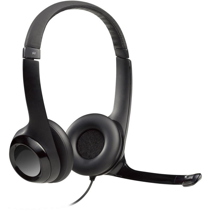 Casque-micro USB Logitech H390 / Noir - Logitech - photo 1