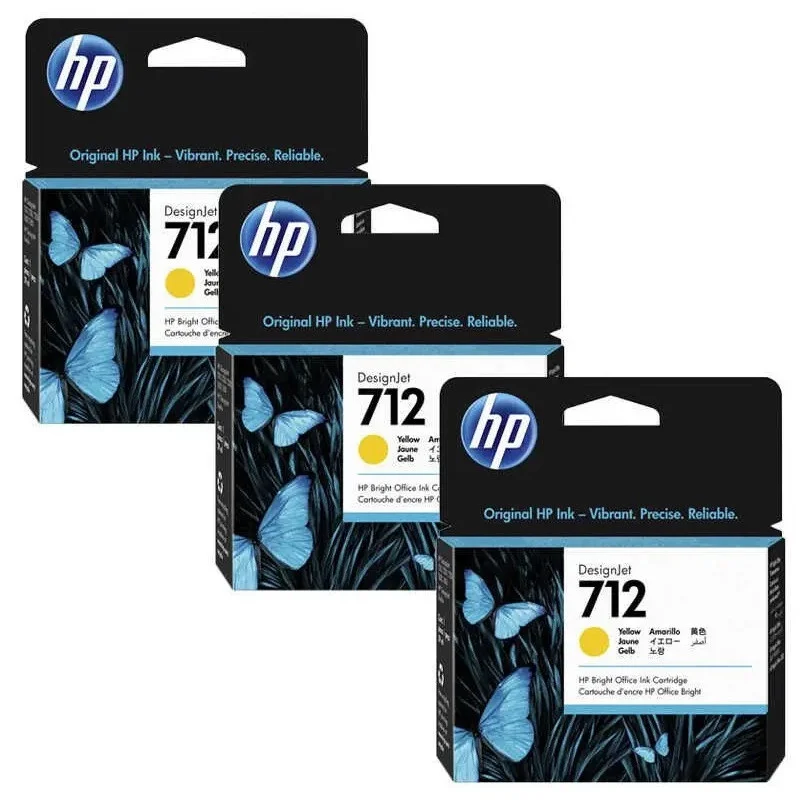 Cartouche d'encre DesignJet HP 712 / Yellow - HP - photo 2