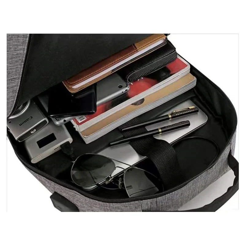 SAC A DOS  16.1" +PORT USB -SWISS / GRIS - photo 4