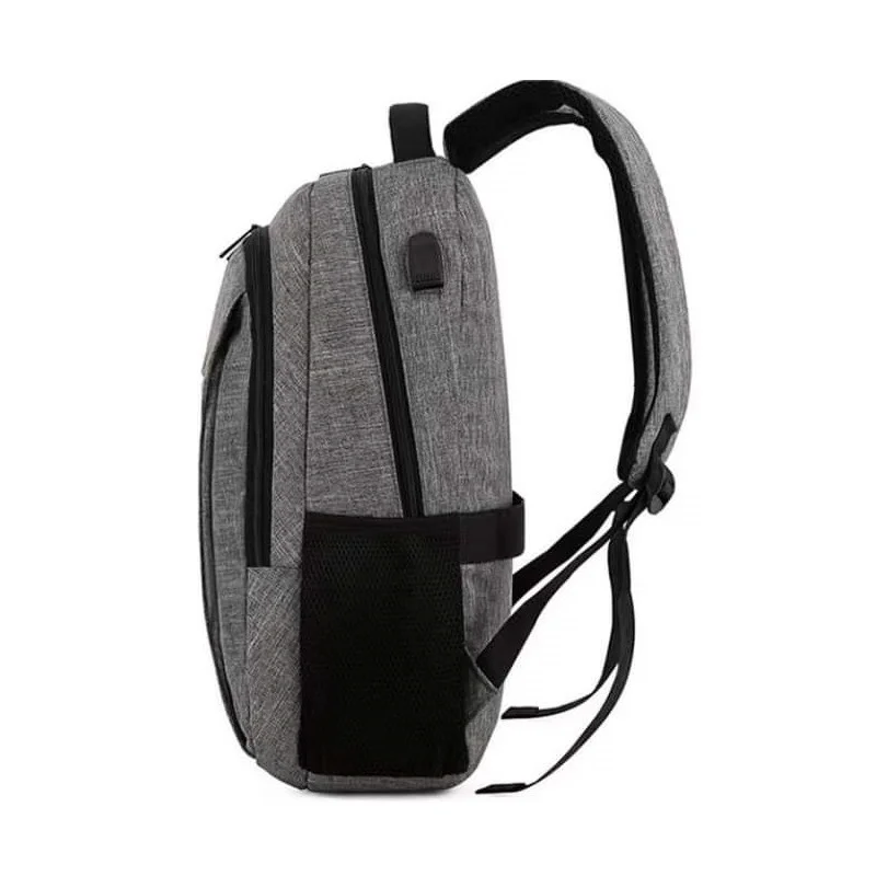 SAC A DOS  16.1" +PORT USB -SWISS / GRIS - photo 2