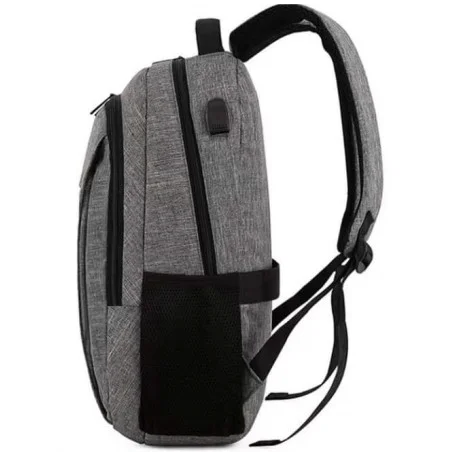 SAC A DOS  16.1" +PORT USB -SWISS / GRIS - photo 7